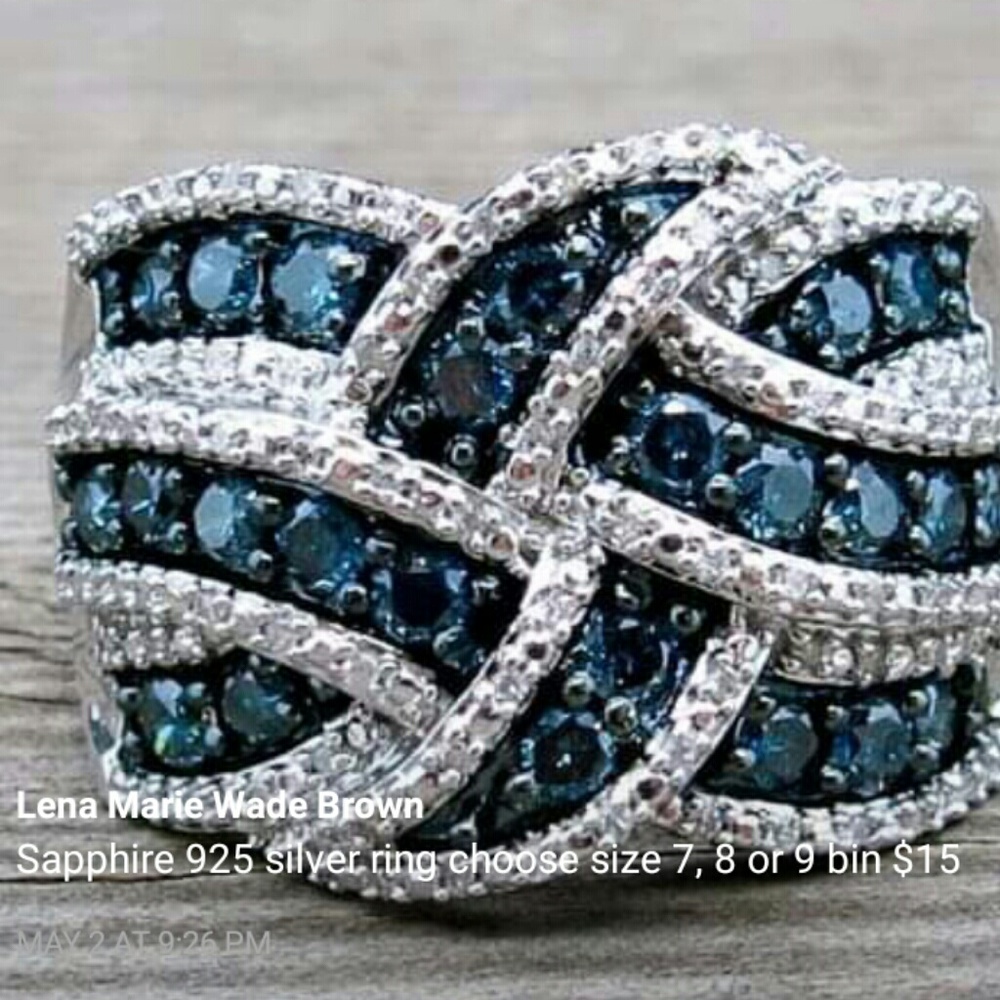 Sapphire 925 ring